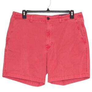 Vineyard Vines Mens Shorts 7" Island Chino Preppy Red Size 38 FC